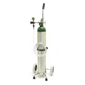 Mada Medical-1630E E Oxygen Kit 2-8 LPM Adjustable Flow Mini Regulator-Cart (1 KT)