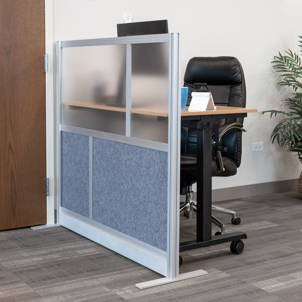 Luxor-MW-5348-FCG Modular Starter Wall 53x48" - Frosted