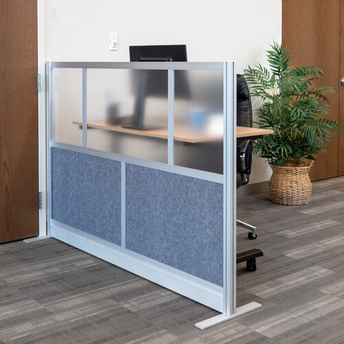 Luxor-MW-7048-FCG Modular Starter Wall 70 x 48" - Frosted