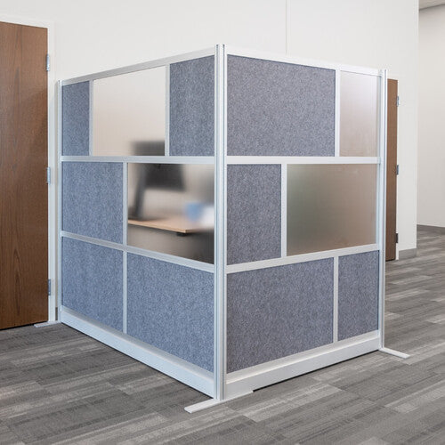 Luxor-MW-7048-FCG Modular Starter Wall 70 x 48" - Frosted