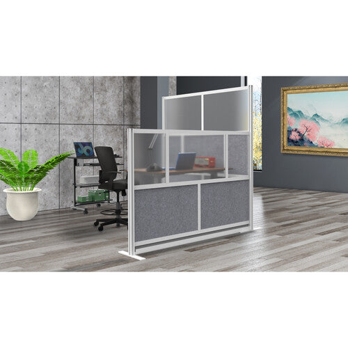 Luxor-MW-7070-FCG Modular Starter Wall 70x70" - Frosted
