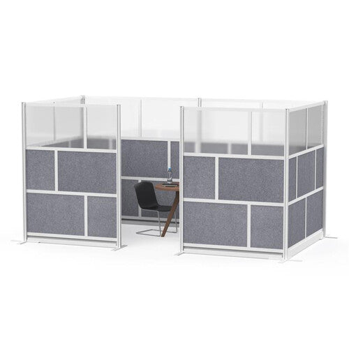 Luxor-MW-7070-FCG Modular Starter Wall 70x70" - Frosted