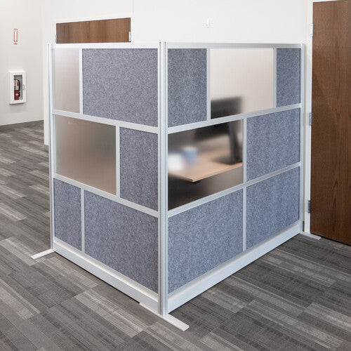 Luxor-MW-7070-XFCG Modular Add-On Wall (70 x 70")