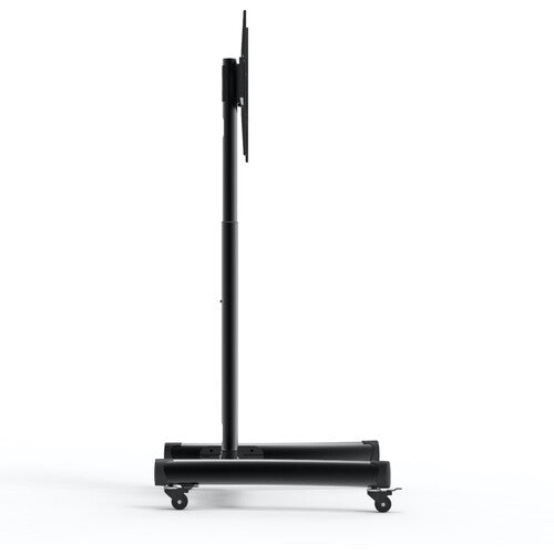 Luxor FP1000 Height-Adjustable Rolling TV Stand