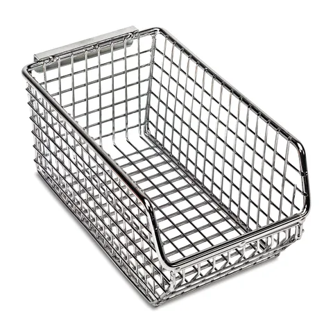 Wire Mesh Hang and Stack Bins