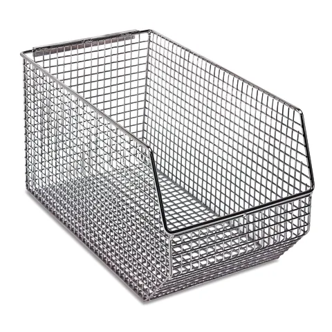 Wire Mesh Hang and Stack Bins
