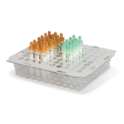 Marketlab-16565 Disposable Tube Rack • Holds 80 16mm Tubes, 10/pk