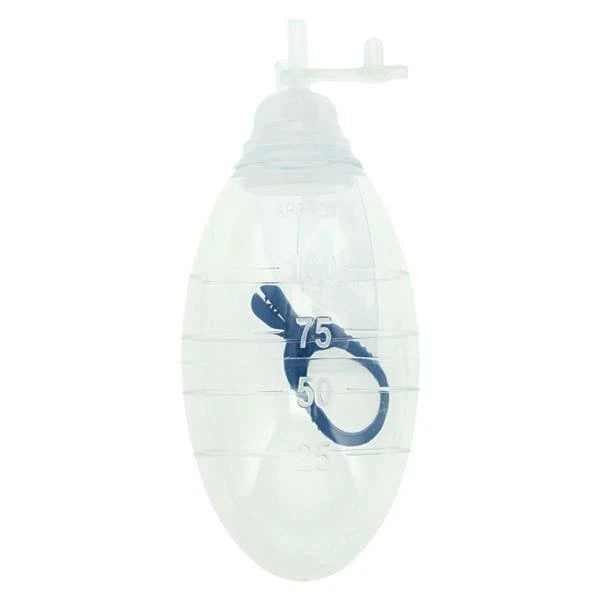 Aspen Surgical-322160 S-Vac® Bulb Evacuator, 100 ml, Silicone, Sterile, 10/cs (US Only) (Not Available For Sale into Canada)