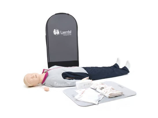 LAERDAL-170-01250 Resusci Anne Primeros Auxilios con maleta con ruedas