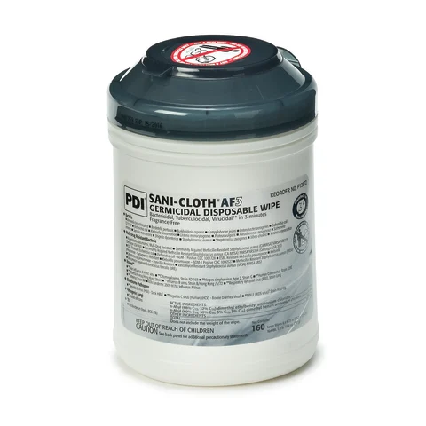 Marketlab-17002 Sani-Cloth® Germicidal Wipes, AF3 • Alcohol- & Fragrance-Free • 160/canister, 1/ea