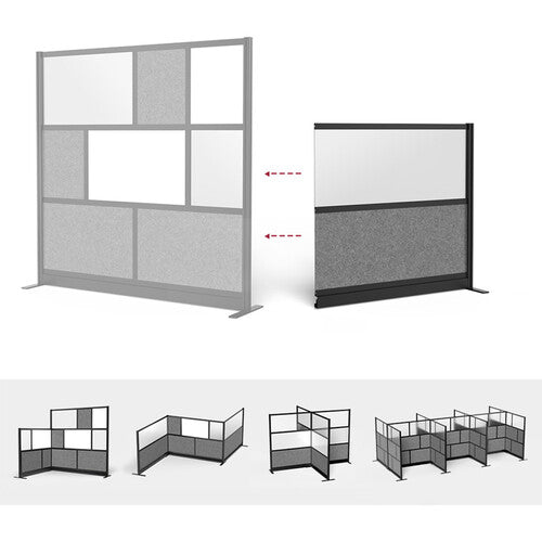 Luxor Modular Room Divider Add-On Wall