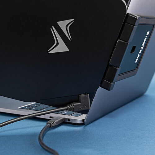 Luxor-STCSLP13BL SideTrak Swivel Pro HD Triple 13.3" Monitor