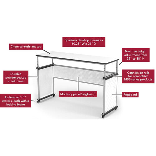 Luxor-DTTB002 Modular Teacher Desk
