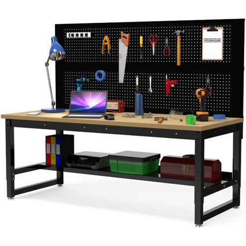 Luxor-DTWS001 Industrial Height-Adjustable Workbench