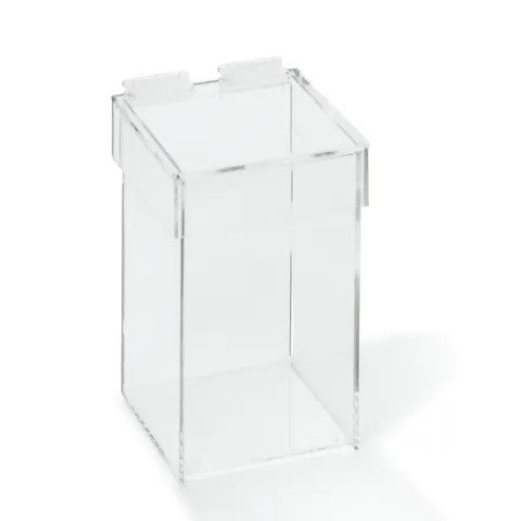 Marketlab Acrylic Benchtop Waste Can with Lid
