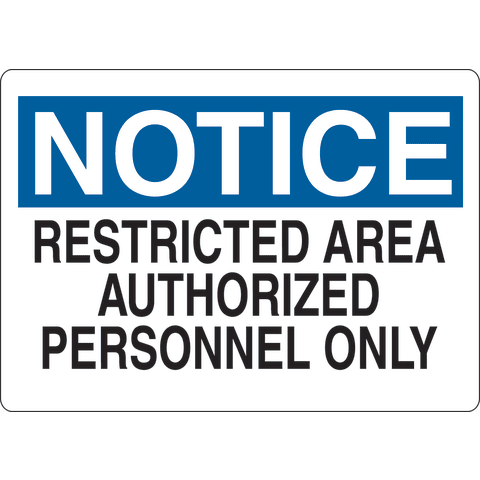Marketlab Notice Signs