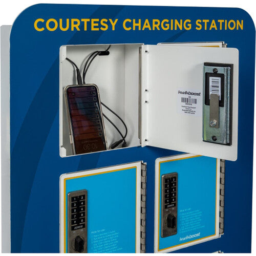 Luxor-KB93306 KwikBoost 6-Bay Phone Charging Locker with Custom Graphics