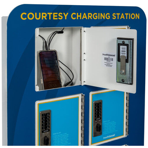 Luxor-KB93308 KwikBoost 8-Bay Phone Charging Locker with Custom Graphics