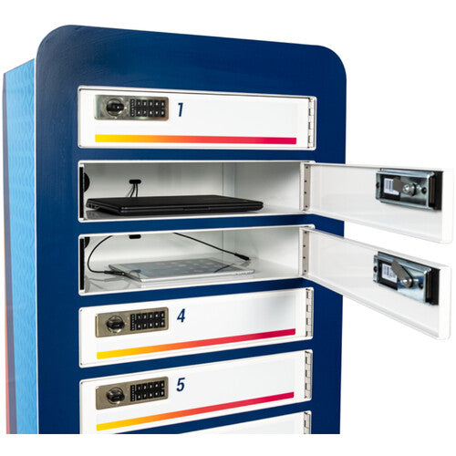 Luxor-KB93800 KwikBoost Multi-Device Charging Locker with Custom Graphics (8-Bay)