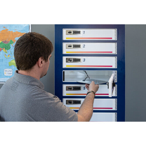Luxor-KB93800 KwikBoost Multi-Device Charging Locker with Custom Graphics (8-Bay)