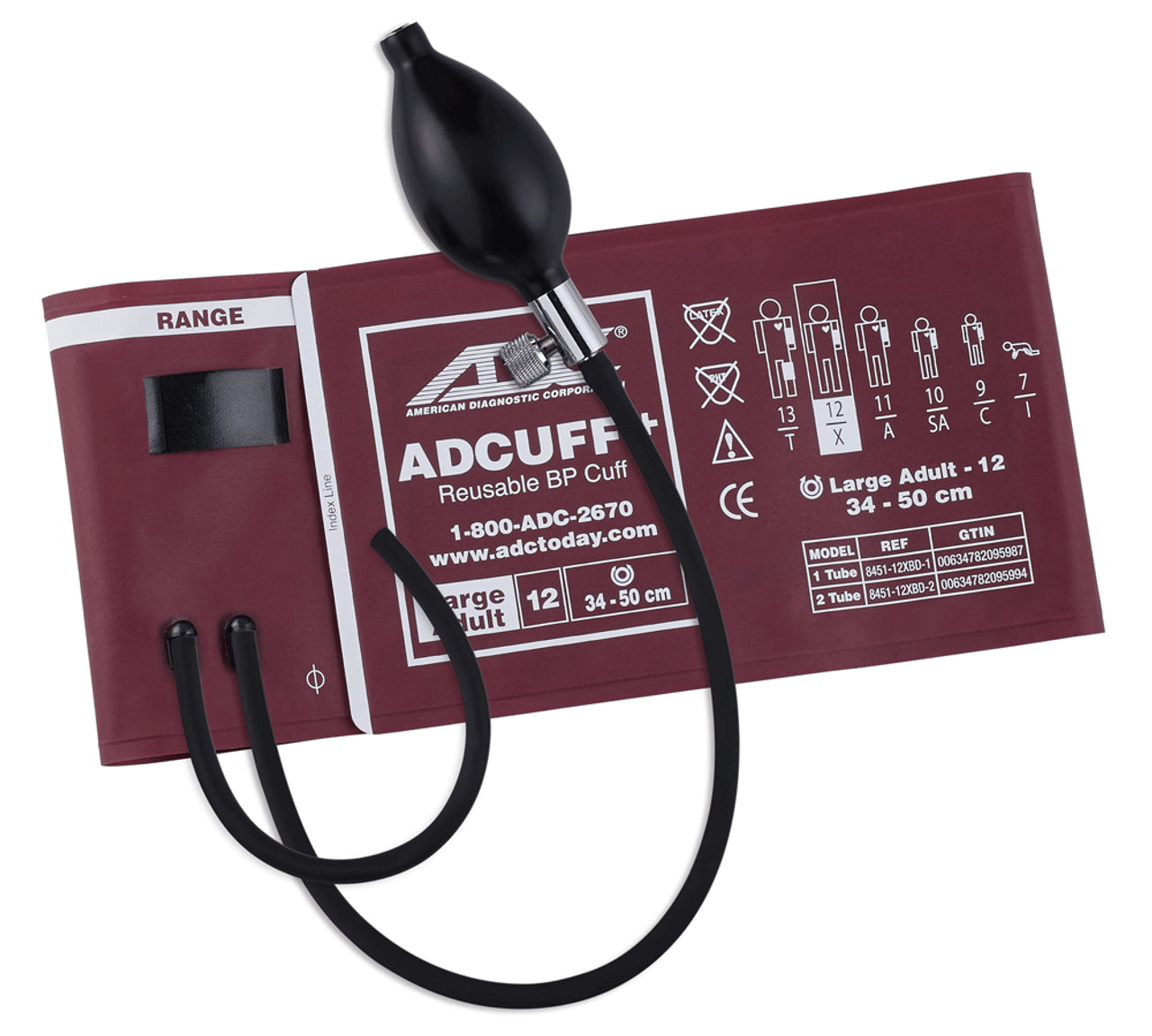 ADC Adcuff+ Inflation System