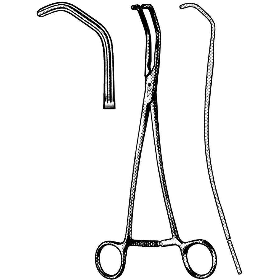 Sklar-52-6612 DeBakey Atraumatic Vena Cava Clamp, 1/ea