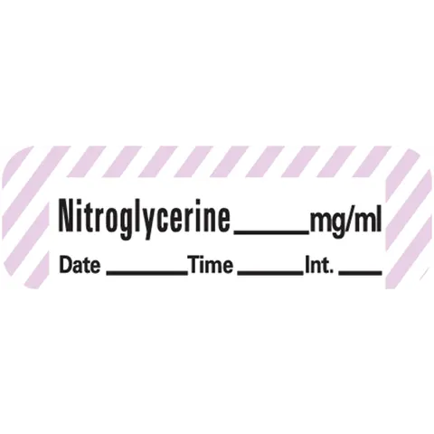 Sharn/Marketlab-18109 Hypotensive Agents, Nitroglycerine_mg/ml, 600/pk