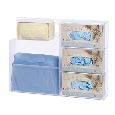 Bowman Dispensers/Marketlab-1811 PPE Dispenser • 22.125"W x 4.49"D x 16.25"H