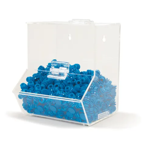 Marketlab-18195-BL 13mm Plug Cap for Beckman® IDS Auto Track Blue, 500/pk