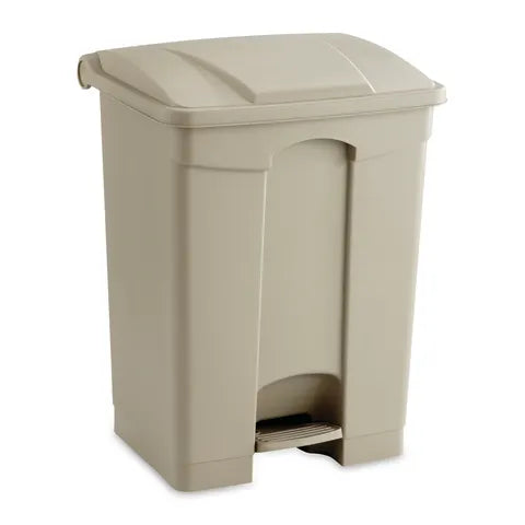 Marketlab Plastic Step-On Waste Receptacles