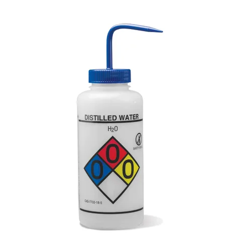 Marketlab Distilled Water Vented RTK GHS Wash Bottle