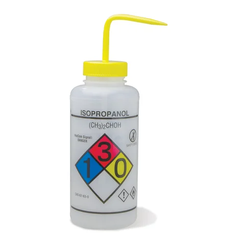 Marketlab Isopropanol Vented RTK GHS Wash Bottle