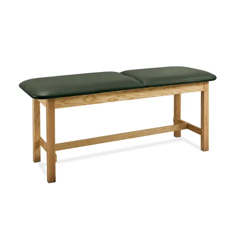 Marketlab Wooden H-Brace Adjustable Backrest Exam Table