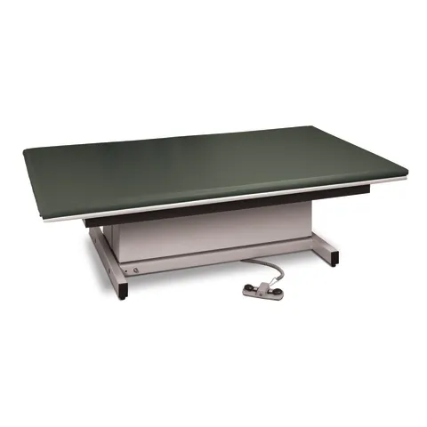 Marketlab Hi-Lo Power Platform Mat Table with Upholstered Top