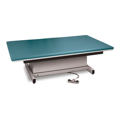 Marketlab Hi-Lo Power Platform Mat Table with Upholstered Top