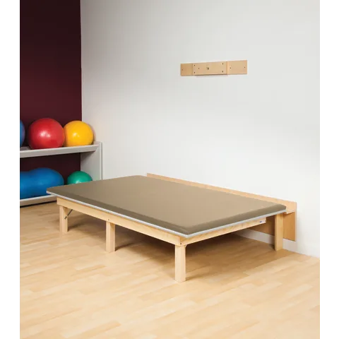 Marketlab Space Saving Folding Exam Table with Platform Mat Top