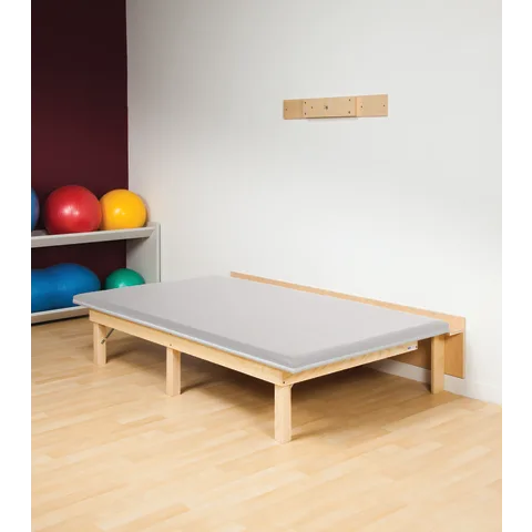 Marketlab Space Saving Folding Exam Table with Platform Mat Top