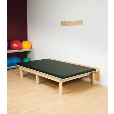 Marketlab Space Saving Folding Exam Table with Platform Mat Top