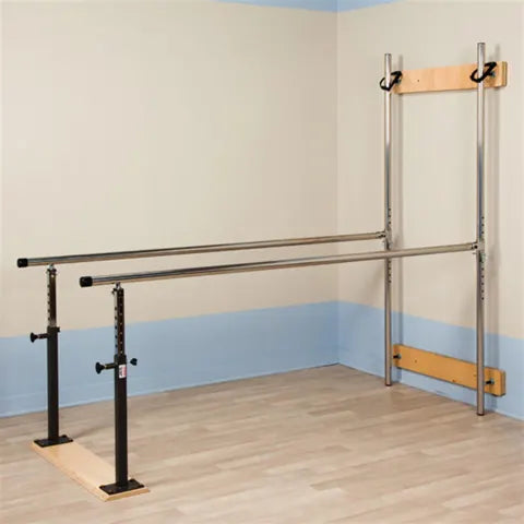 Marketlab-18502 Wall Mounted Folding Parallel Bars, 1/ea