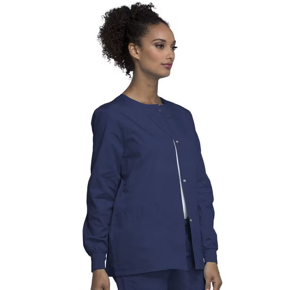 Cherokee Medical WW Originals Women's Snap Front Scrub Jacket