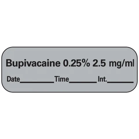 Sharn/Marketlab Local Anesthetics Labels