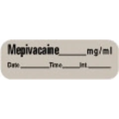 Sharn/Marketlab Local Anesthetics Labels