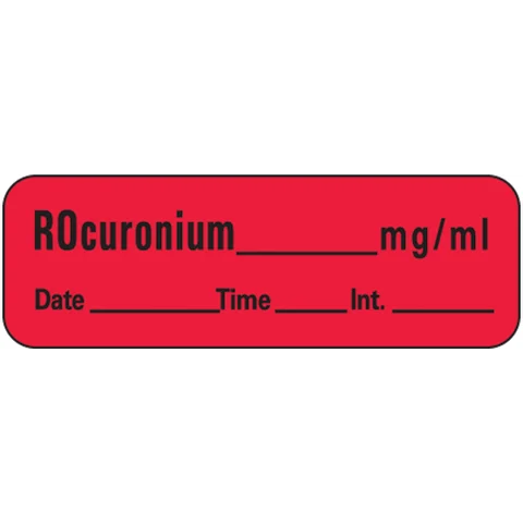 Sharn/Marketlab Muscle Relaxants Labels