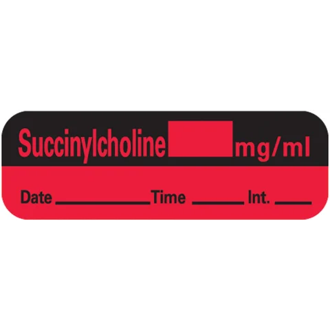 Sharn/Marketlab Muscle Relaxants Labels