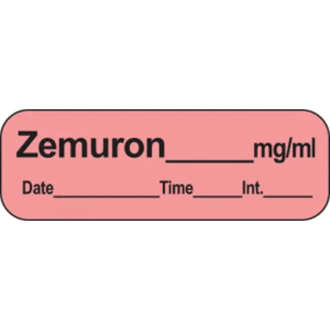 Sharn/Marketlab Muscle Relaxants Labels