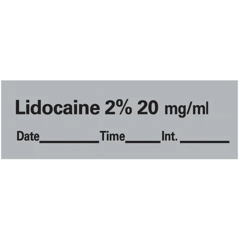 Sharn/Marketlab Local Anesthetics Labels