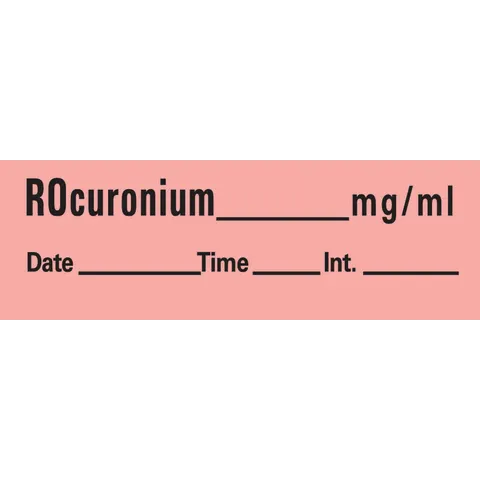 Sharn/Marketlab Muscle Relaxants Labels
