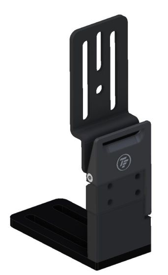 Therafin-34338-Hip Guide Bracket, Locking Rem, 3" Thick, 1/2" Offset, 3" Pad Mount, EA