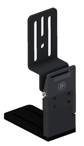 Therafin-34340-Hip Guide Bracket, Locking Rem, 3" Thick, 1" Offset, 3" Pad Mount, EA