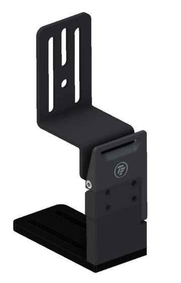Therafin-34342-Hip Guide Bracket, Locking Rem, 3" Thick, 2" Offset, 3" Pad Mount, EA
